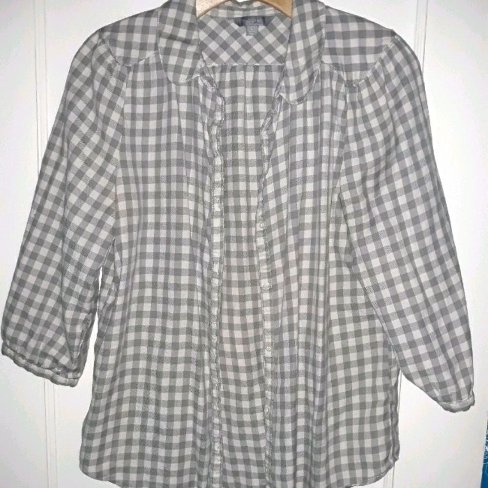 Plaid blouse  